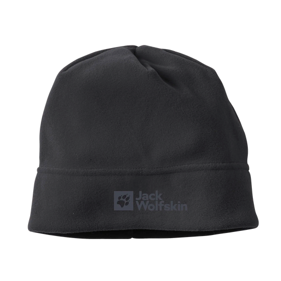 Jack Wolfskin REAL STUFF BEANIE black One Size - PeakStyle
