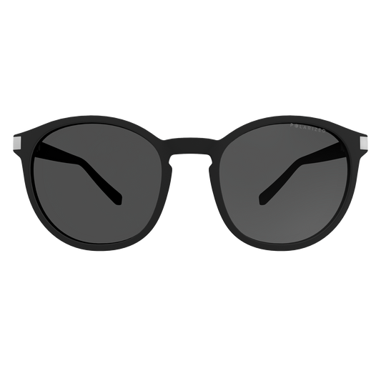 SCOTT Riff Polarized Sonnenbrille Black Matt – Seitenansicht
