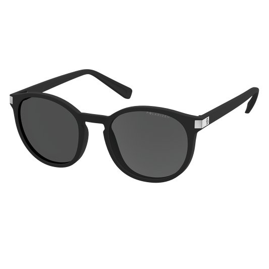 SCOTT Riff Polarized Sonnenbrille Black Matt – Frontansicht