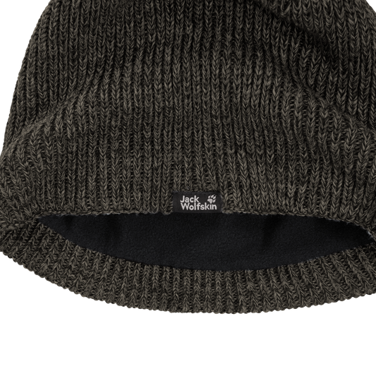 Jack Wolfskin FELDBERG BEANIE Unisex Mütze Obsidian Moss 1-a320