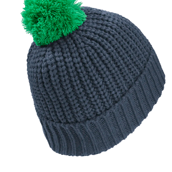 Jack Wolfskin POMPOM BADGE BEANIE K midnight sky M - PeakStyle