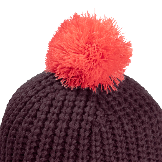 Jack Wolfskin POMPOM BADGE BEANIE K amaranth M - PeakStyle