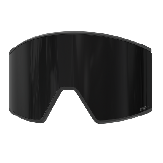 SCOTT React Ersatzglas mit Etui AMP Black Chrome S3