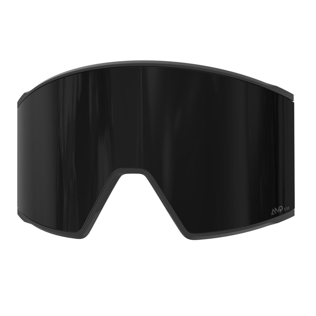 SCOTT React Ersatzglas mit Etui AMP Black Chrome S3