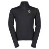 SCOTT Defined Light Midlayer-Pullover Kinder – Black Vorderansicht