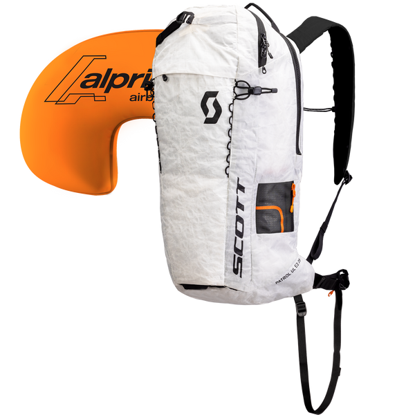 SCOTT Patrol Ultralight E2 25 Kit Lawinenrucksack – White - Black – Ansicht 1