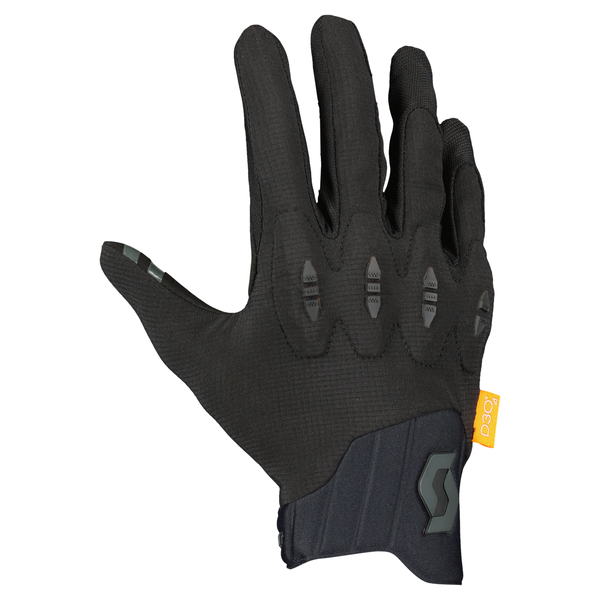 SCOTT Gravity Fingerhandschuhe Black Vorderansicht