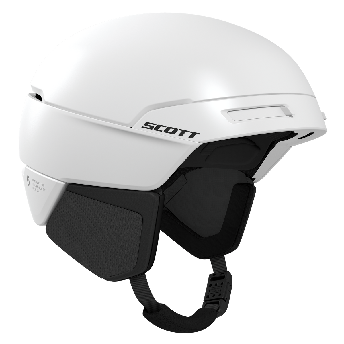 SCOTT Flow Pro Mips Skihelm White Vorderansicht