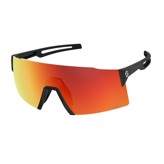 SCOTT Stride Compact Sonnenbrille – Black / AMP Red Chrome S3