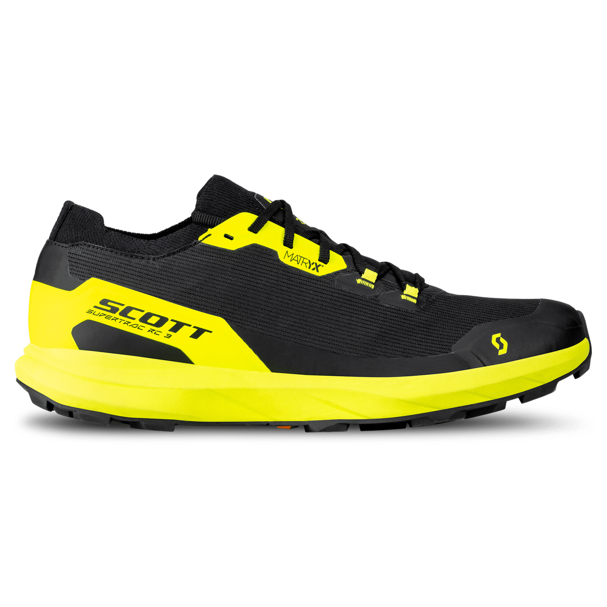 SCOTT Supertrac RC 3 Trailrunning-Schuh Herren – Black - Safety Yellow 3