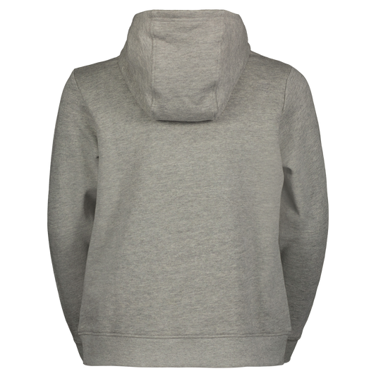 SCOTT Icon Hoodie Kinder – Grey Melange – Rückansicht