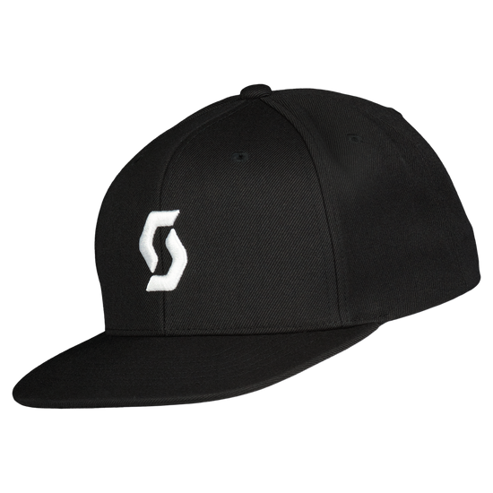 SCOTT Flat Brim Junior Kappe – Black