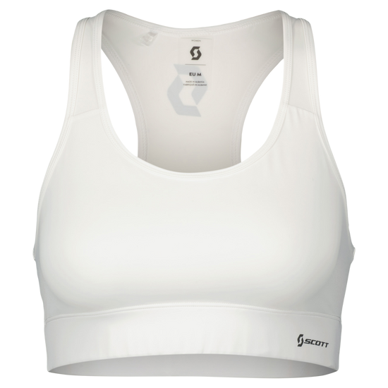 SCOTT Endurance LT Sport-BH Damen – White – Vorderansicht
