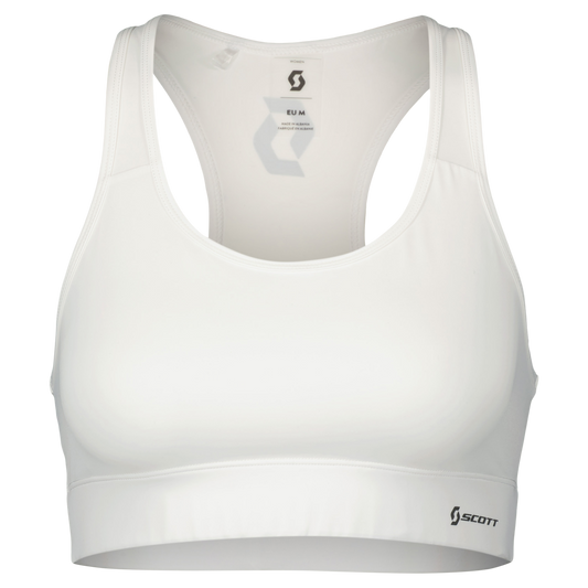SCOTT Endurance LT Sport-BH Damen – White – Vorderansicht