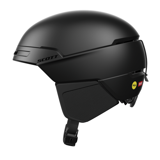 SCOTT Flow Pro Mips Skihelm Black Seitenansicht