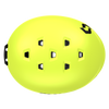 SCOTT Keeper 2 Plus Kinder-Skihelm Neon Yellow – Ansicht 3