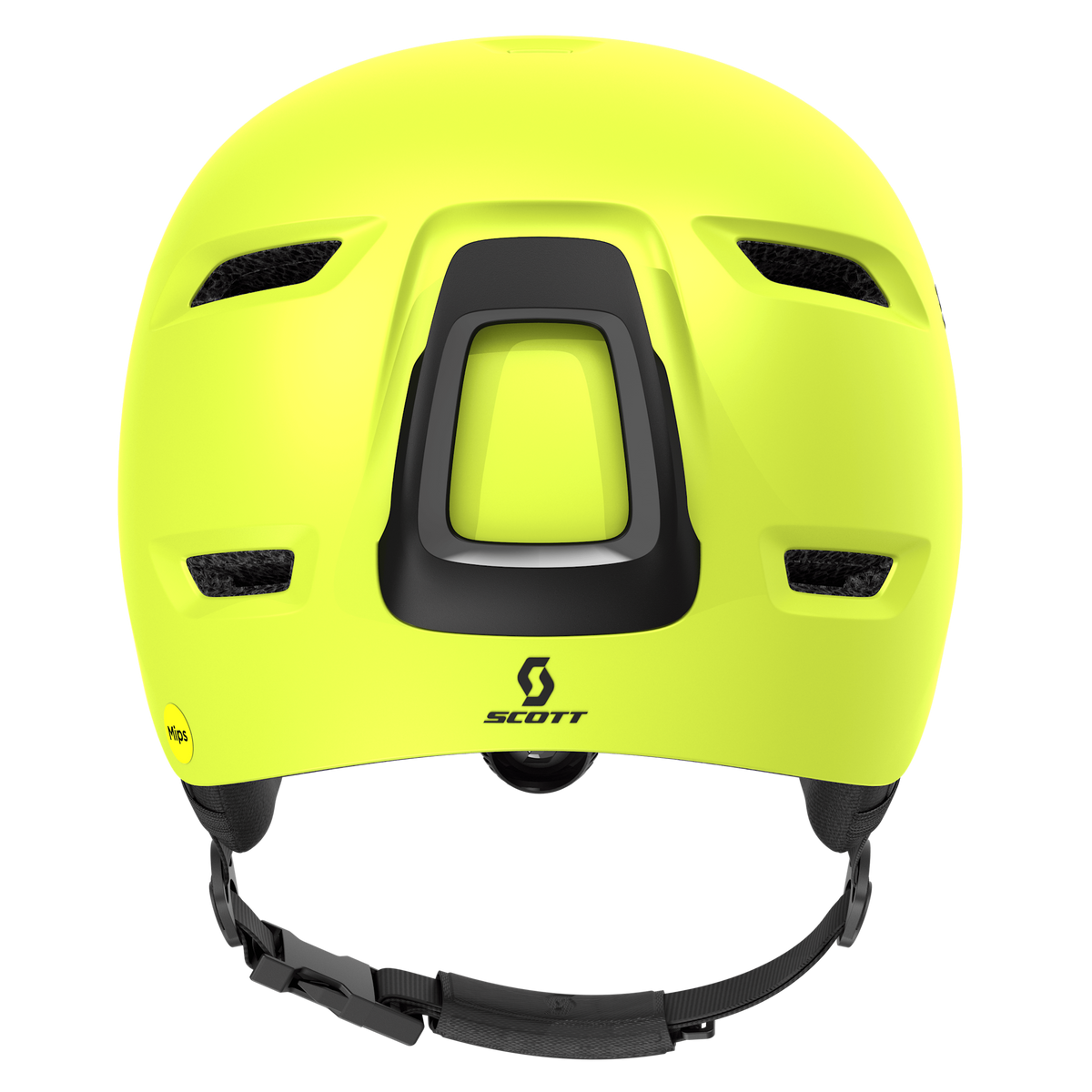 SCOTT Keeper 2 Plus Kinder-Skihelm Neon Yellow – Ansicht 4