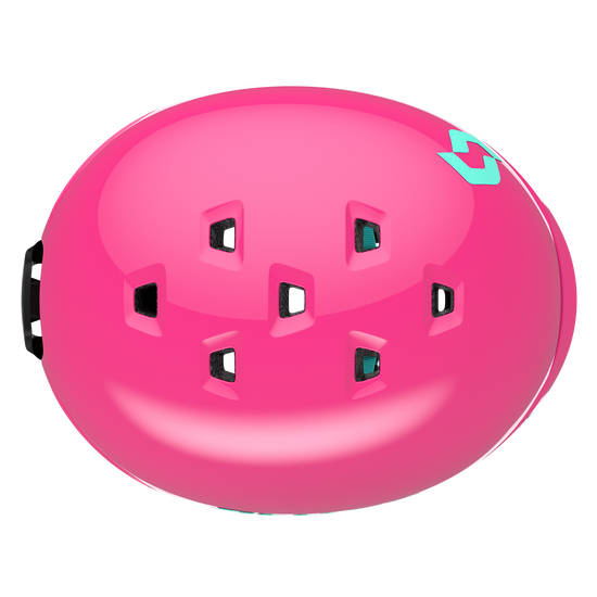 SCOTT Keeper 2 Plus Kinder-Skihelm Mint Green - Neon Pink – Ansicht 3