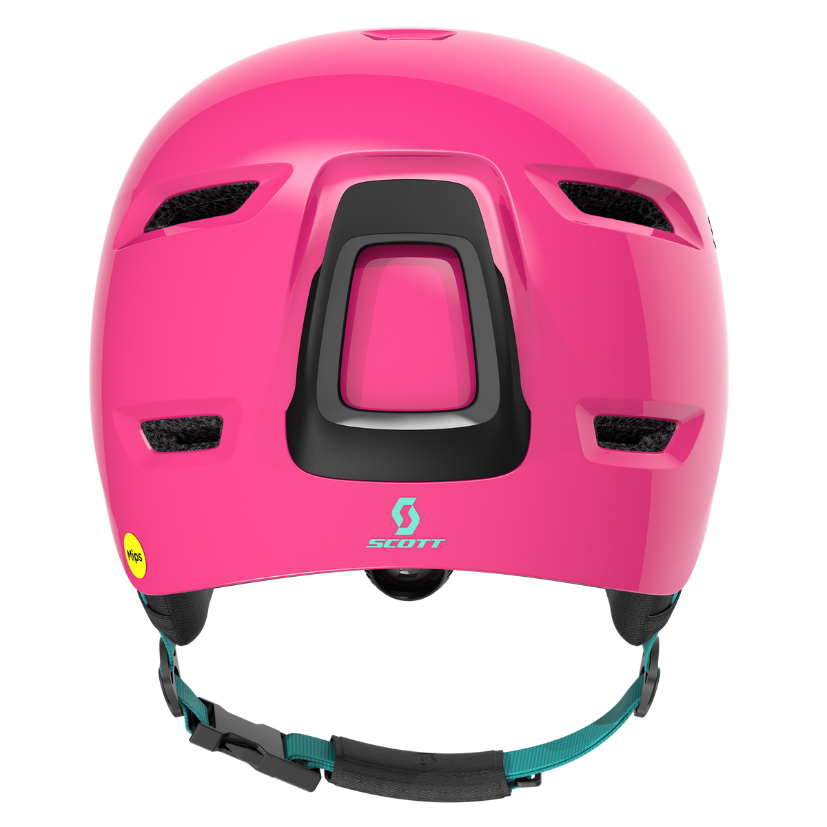 SCOTT Keeper 2 Plus Kinder-Skihelm Mint Green - Neon Pink – Ansicht 4