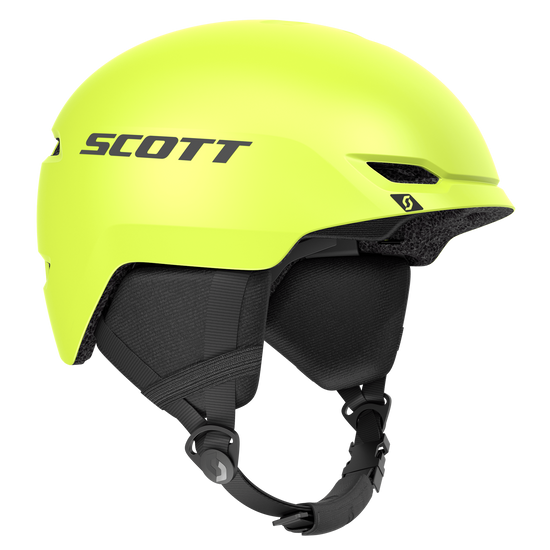 SCOTT Keeper 2 Skihelm Kinder – Neon Yellow – Ansicht 1