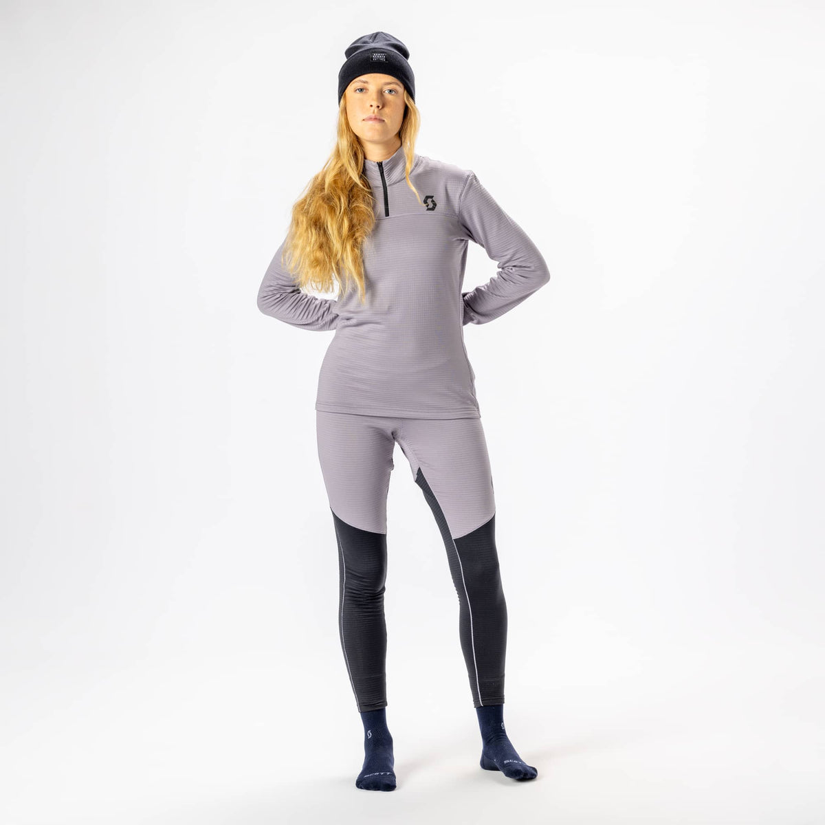 SCOTT Defined Light Midlayer-Pullover Damen – Anwendung Detail