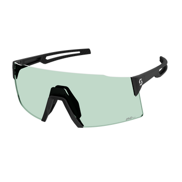 SCOTT Stride Compact Sonnenbrille – Black / AMP Green S1