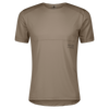SCOTT Endurance Tech Kurzarmshirt Herren – Toast Beige – Vorderansicht
