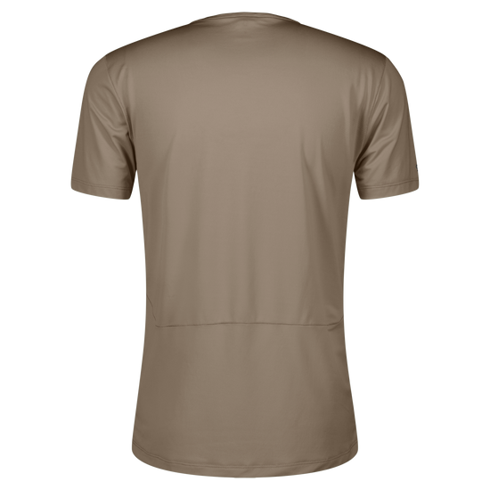 SCOTT Endurance Tech Kurzarmshirt Herren – Toast Beige – Rückansicht