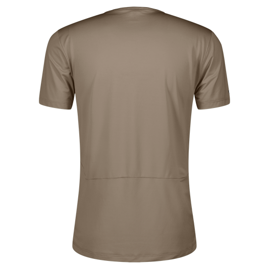 SCOTT Endurance Tech Kurzarmshirt Herren – Toast Beige – Rückansicht