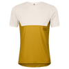 SCOTT Endurance Tech Kurzarmshirt Herren – Cotton White / Sundial Yellow – Vorderansicht
