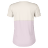 SCOTT Endurance Tech Kurzarmshirt Damen – Cotton White / Bliss Pink – Rückansicht