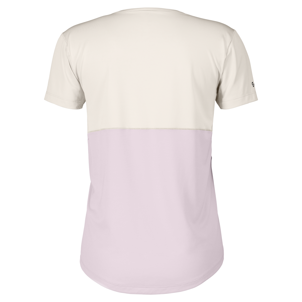 SCOTT Endurance Tech Kurzarmshirt Damen – Cotton White / Bliss Pink – Rückansicht