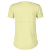 SCOTT Endurance Tech Kurzarmshirt Damen – Pastel Yellow – Rückansicht