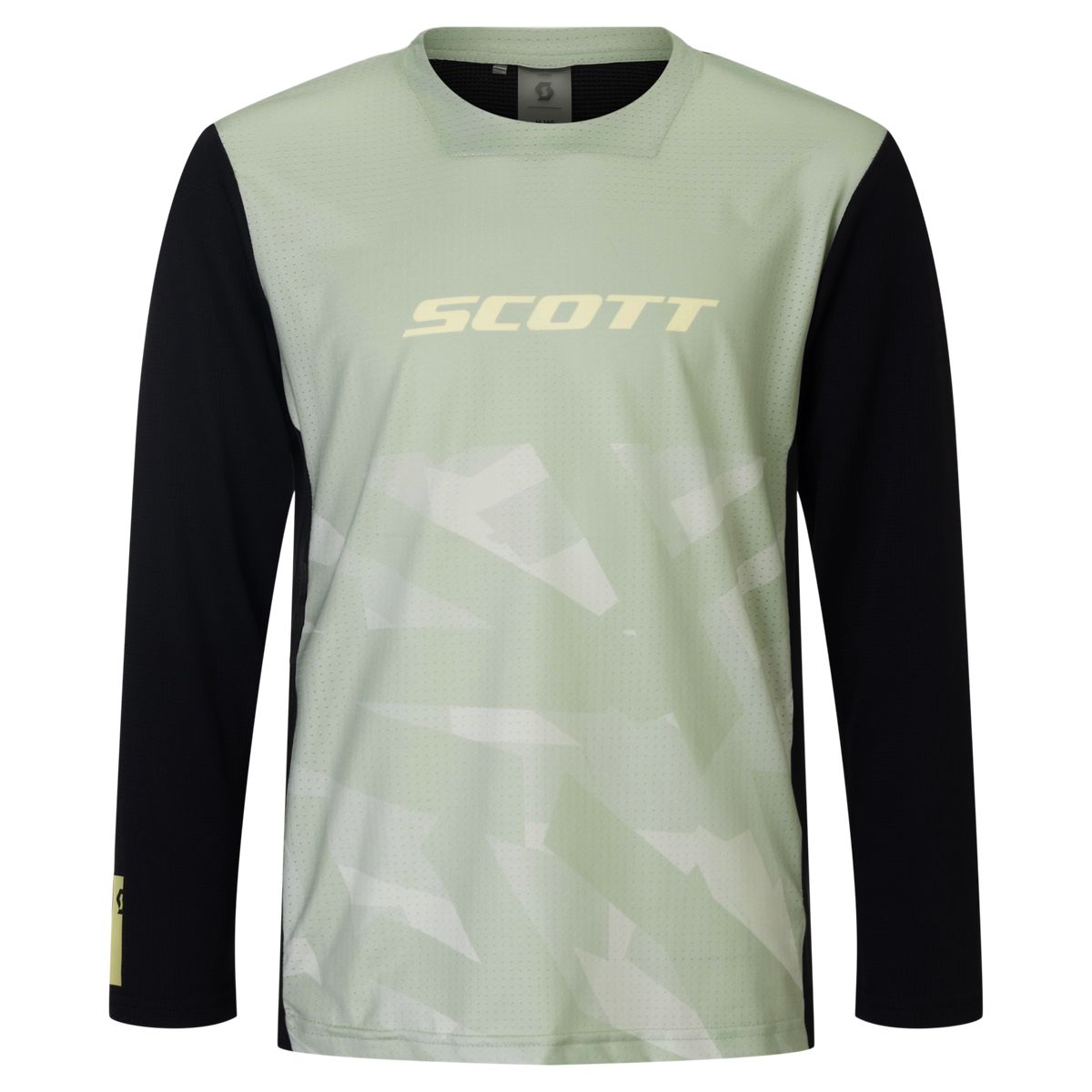 SCOTT Tee Vertic Delta LS für Kinder – Spray Grey – Hauptansicht