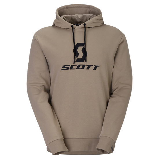 SCOTT Icon Long Sleeve Hoodie Herren – Toast Beige
