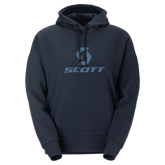 SCOTT Icon Long Sleeve Hoodie Damen – Dark Blue