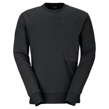 SCOTT Crewneck Herren – Black – Vorderansicht