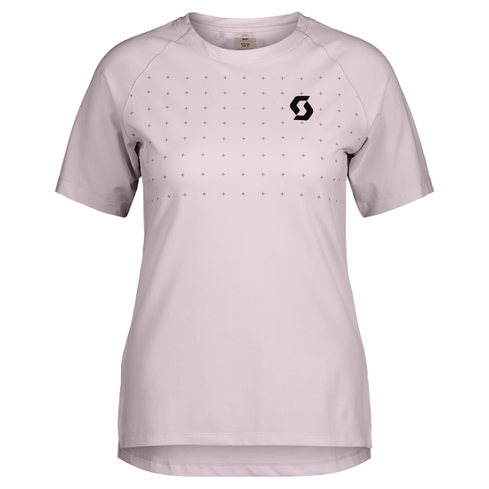 SCOTT Trail Vertic Pro Kurzarmshirt Damen - Bliss Pink Vorderansicht