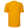 SCOTT Tee Vertic Zip Short Sleeve Herren – Gleam Orange – Rückansicht