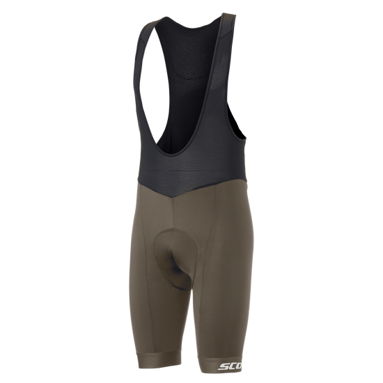 SCOTT Bib Shorts Endurance ++ Herren – Wood Grey – Vorderansicht