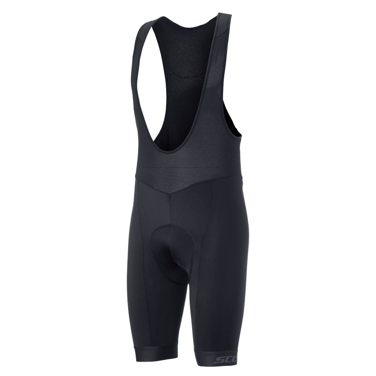 SCOTT Bib Shorts Endurance ++ Herren – Black - Dark Grey – Vorderansicht