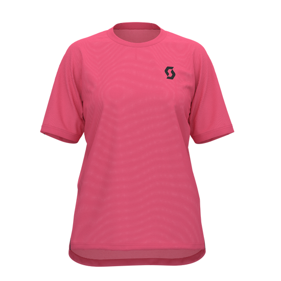 SCOTT Vertic Pro SL Short Sleeve Damen – Digital Pink – Vorderansicht