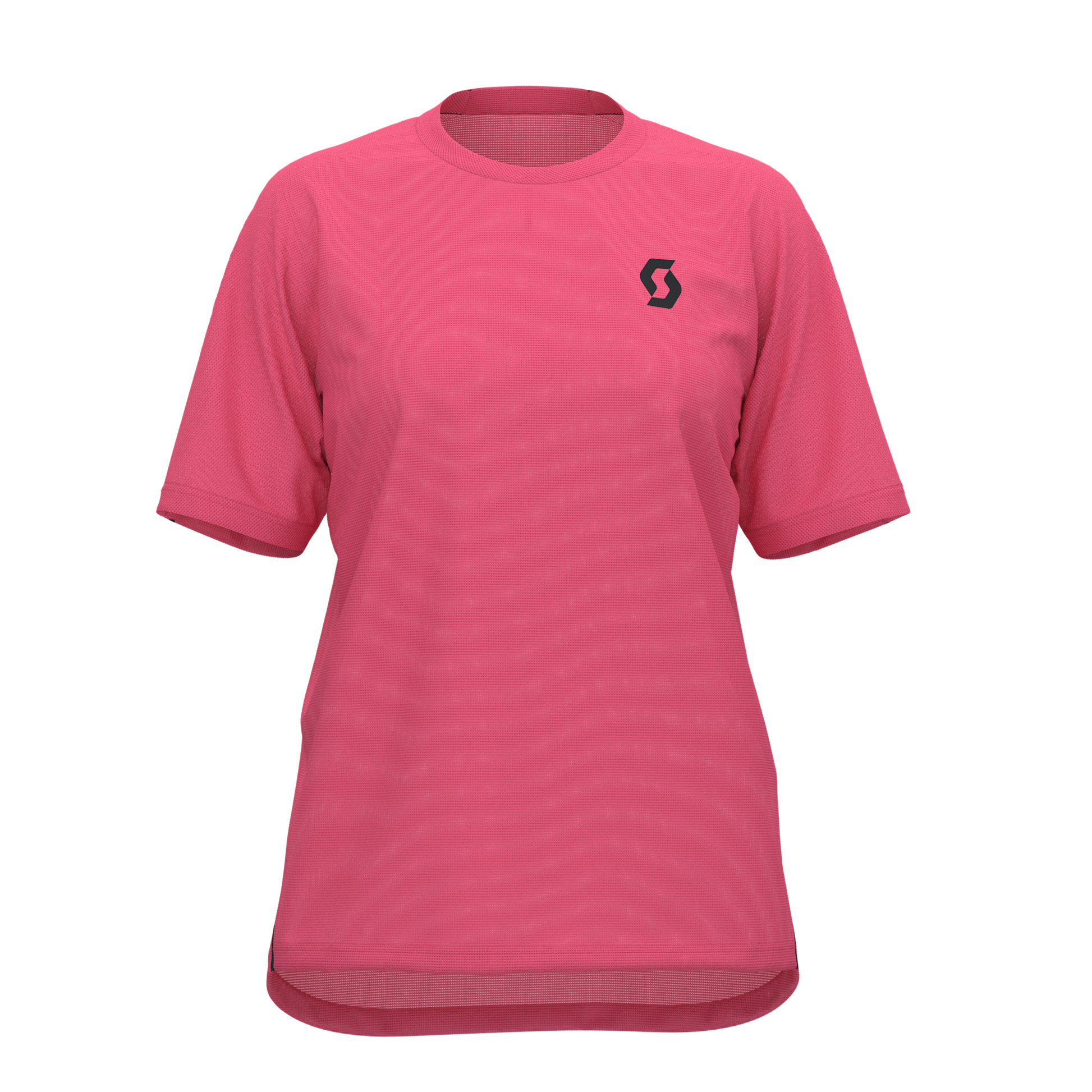SCOTT Vertic Pro SL Short Sleeve Damen – Digital Pink – Vorderansicht
