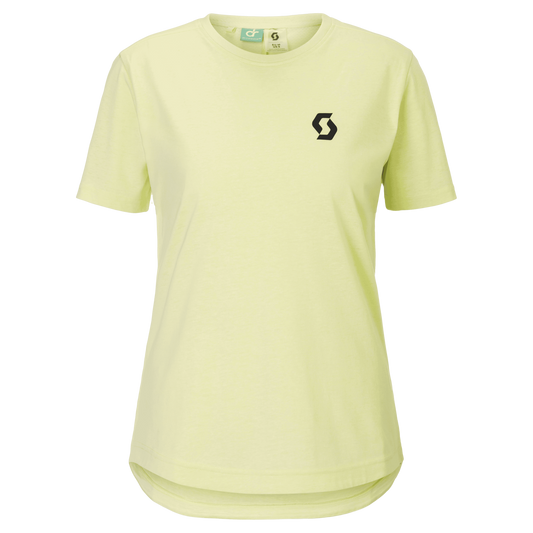 SCOTT Tee Vertic DRI SS für Damen – Pastel Yellow – PRIMARY_PACKSHOT