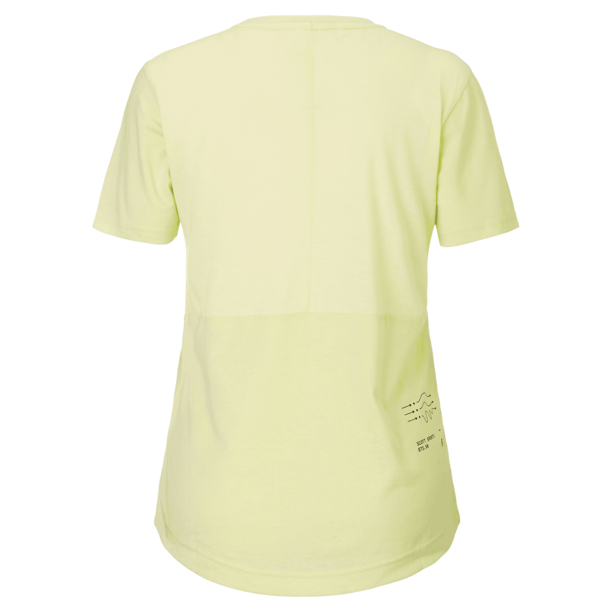 SCOTT Vertic DRI Kurzarmshirt für Damen – Pastel Yellow – SECONDARY_PACKSHOT