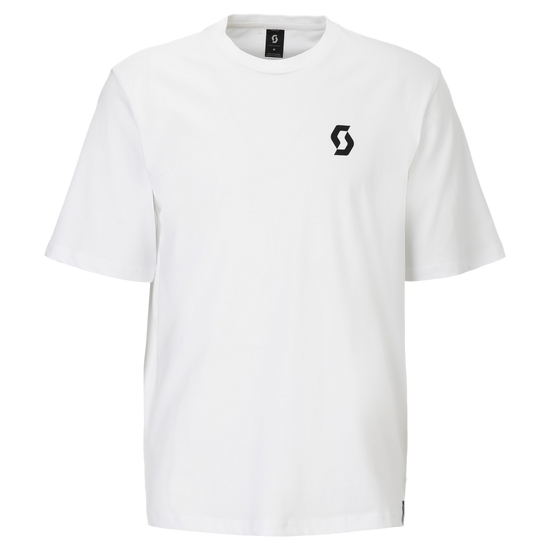SCOTT Tee Authentic Short Sleeve Herren – White – Vorderansicht