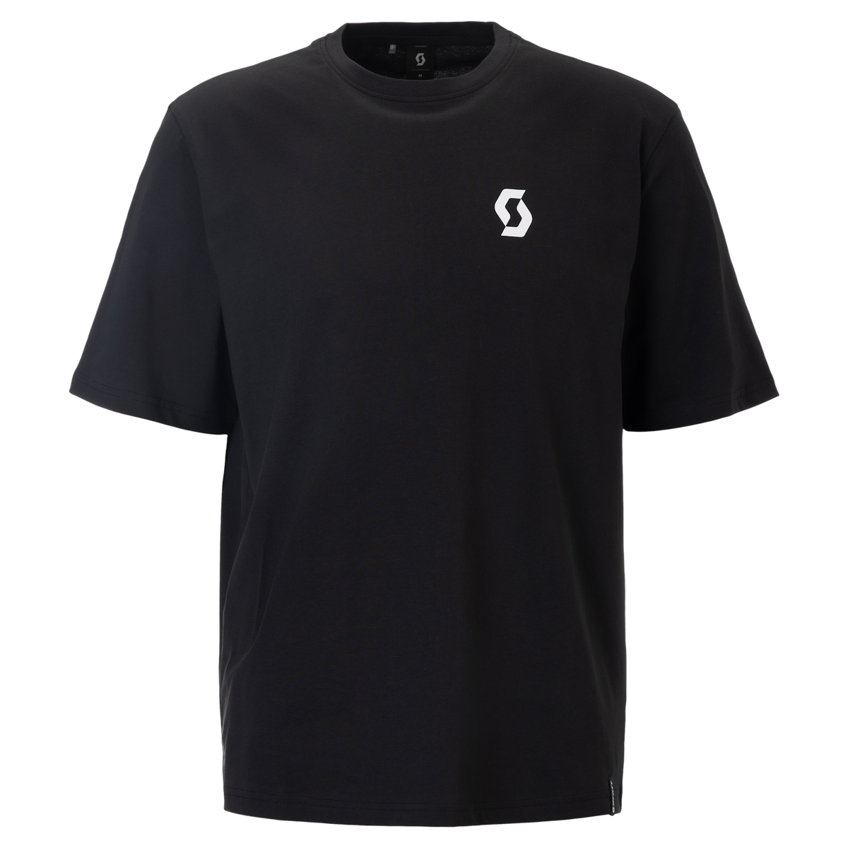 SCOTT Tee Authentic Short Sleeve Herren – Black – Vorderansicht