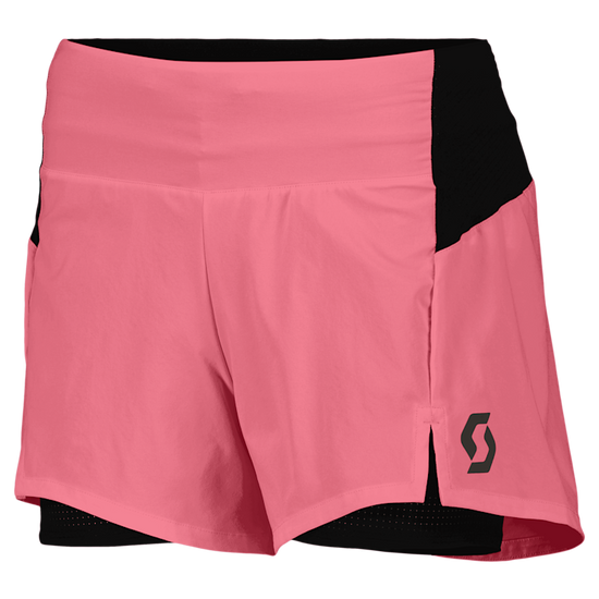 SCOTT W Endurance Tech Hybrid Shorts – Digital Pink - Black