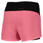 SCOTT W Endurance Tech Hybrid Shorts – Digital Pink - Black – Rückansicht