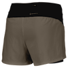 SCOTT W Endurance Tech Hybrid Shorts – Wood Grey - Black – Rückansicht